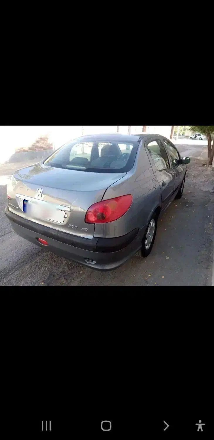 پژو ۲۰۶ صندوق دار v8 - 1394