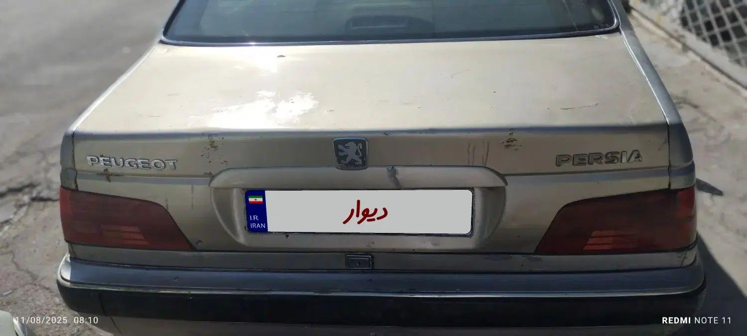 پژو پارس XU7ساده - 1379