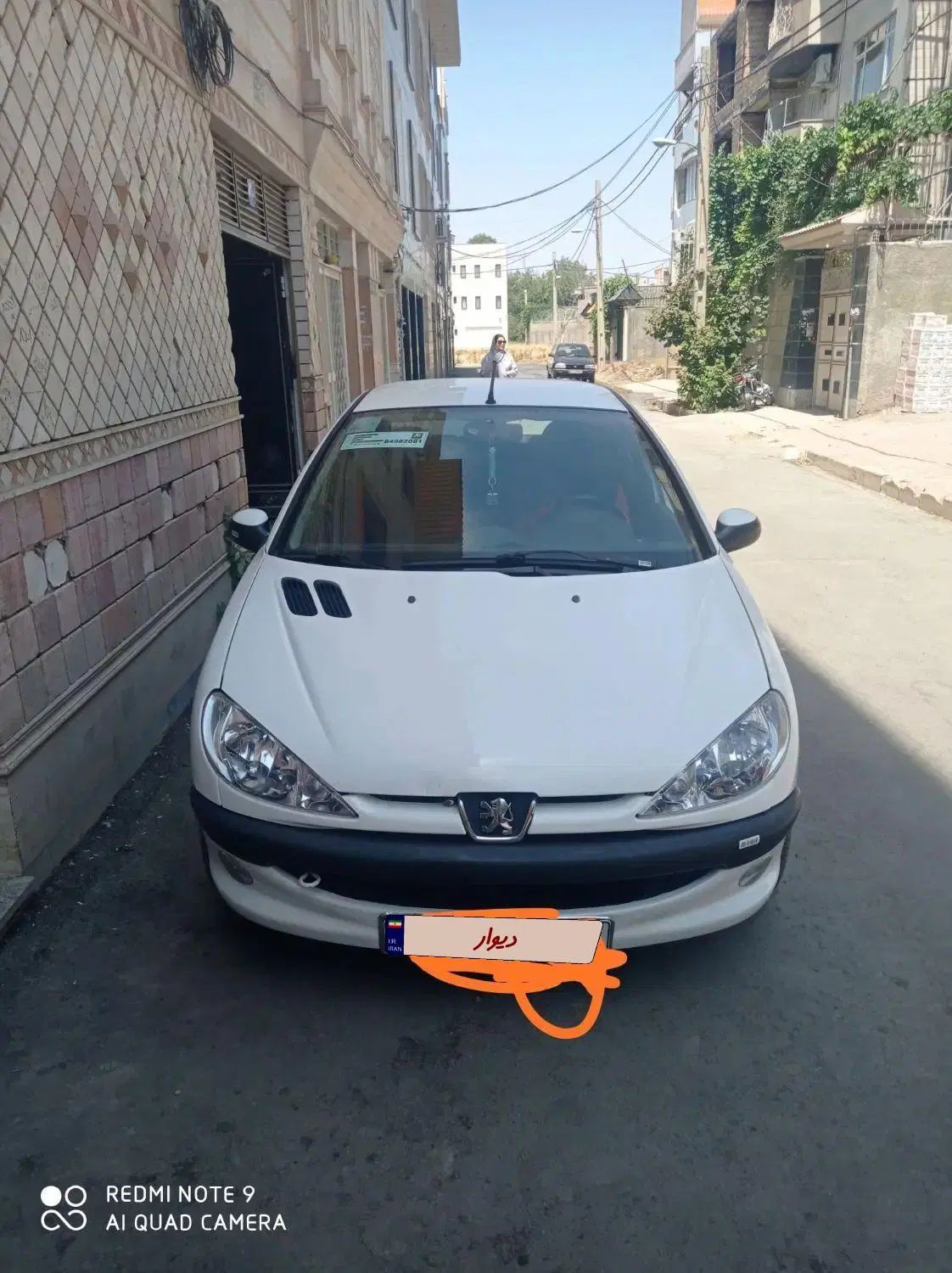 پژو ۲۰۶ صندوق دار v8 - 1395