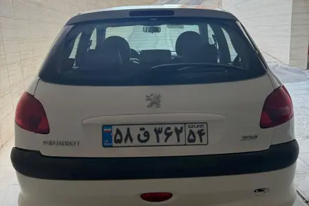 پژو 206 تیپ 2 - 1396