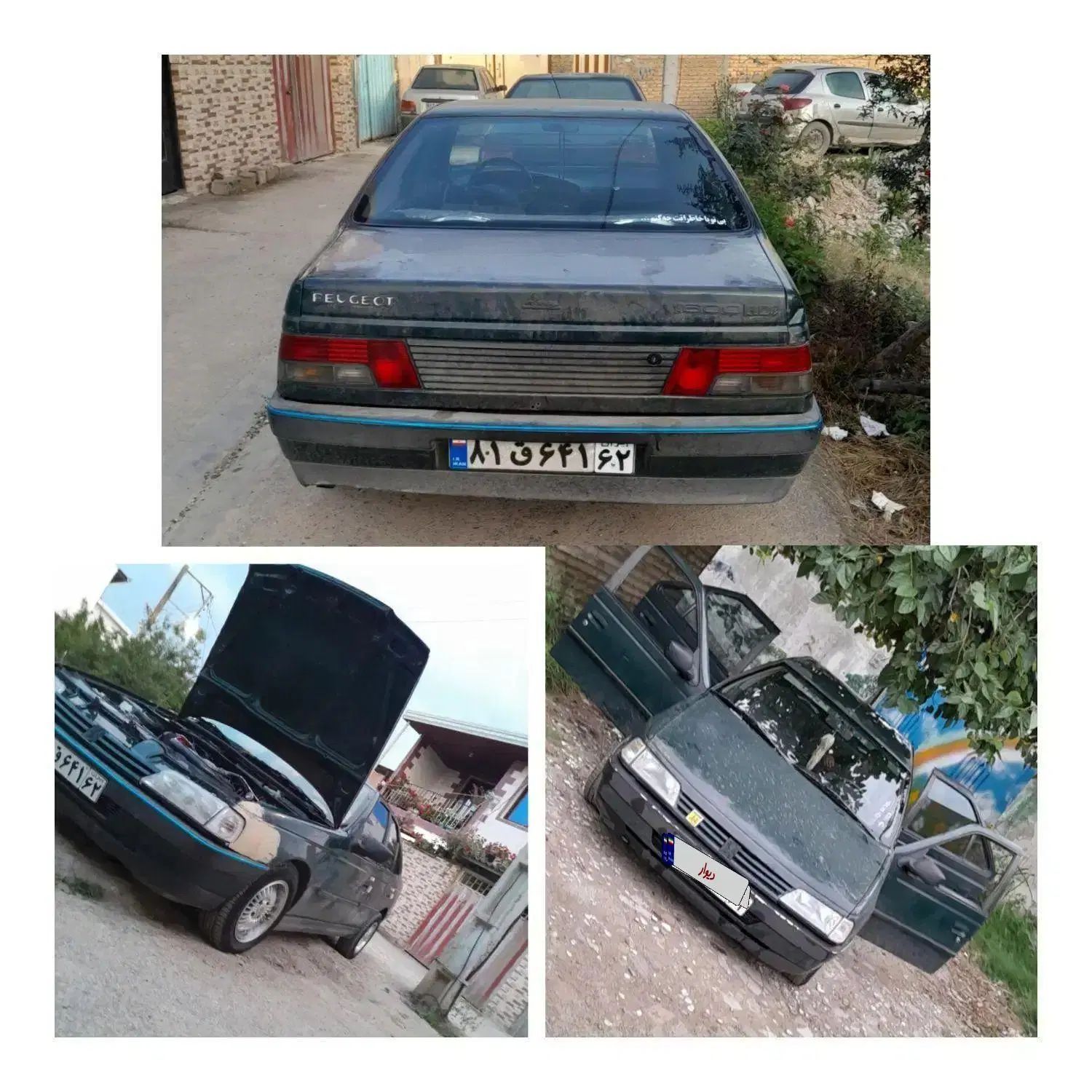 پژو آردی دوگانه سوز CNG - 1383