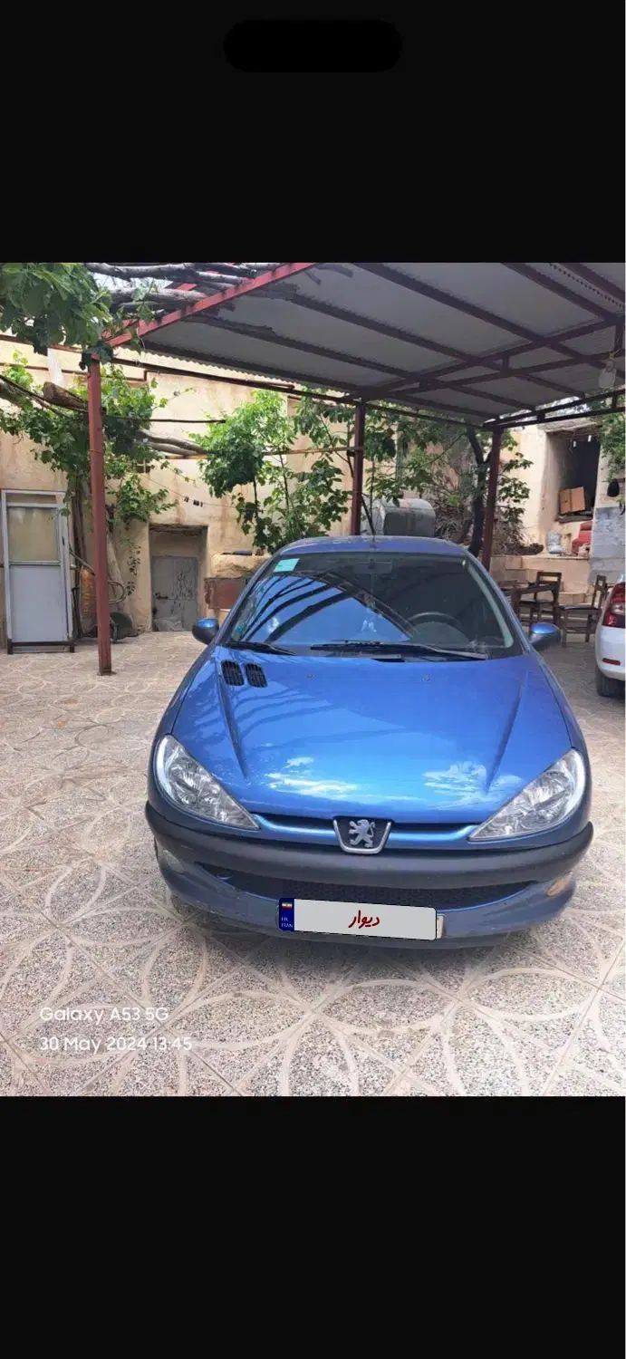 پژو ۲۰۶ صندوق دار v8 - 1396
