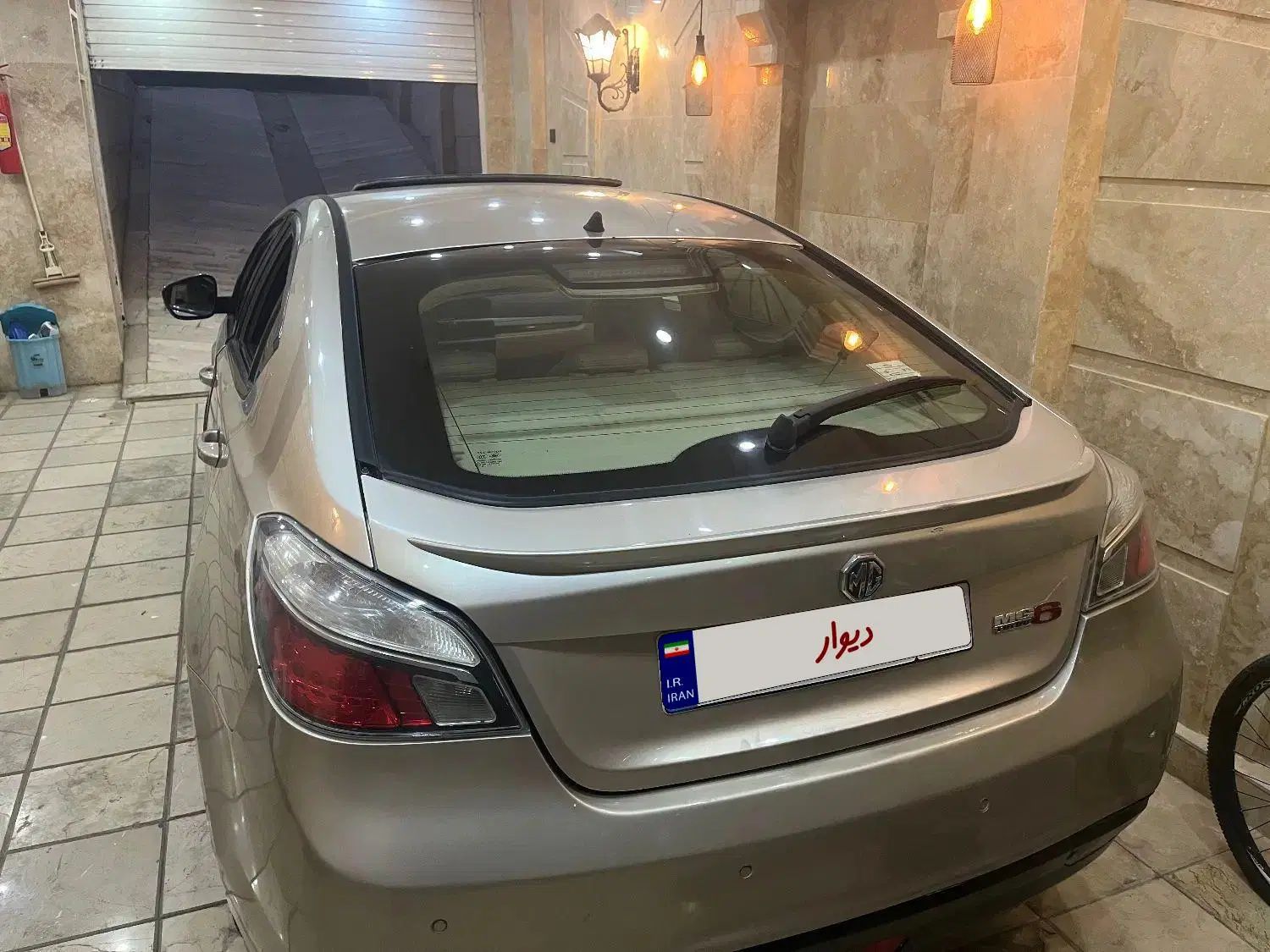 ام جی 6 لیفت بک GT فیس قدیم - 2012