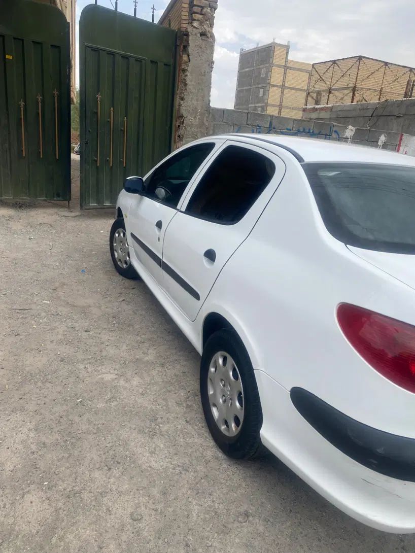 پژو ۲۰۶ صندوق دار v8 - 1397