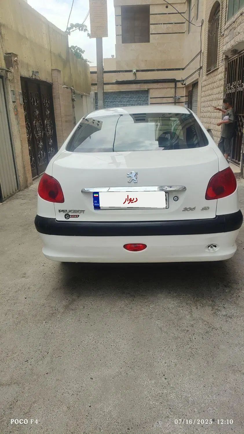 خودرو پژو، ۲۰۶ صندوق دار آگهی ann_20039809
