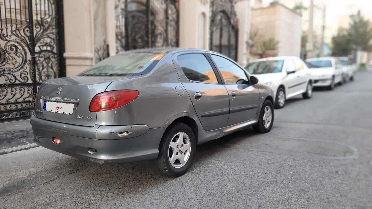پژو ۲۰۶ صندوق دار v8 - 1388