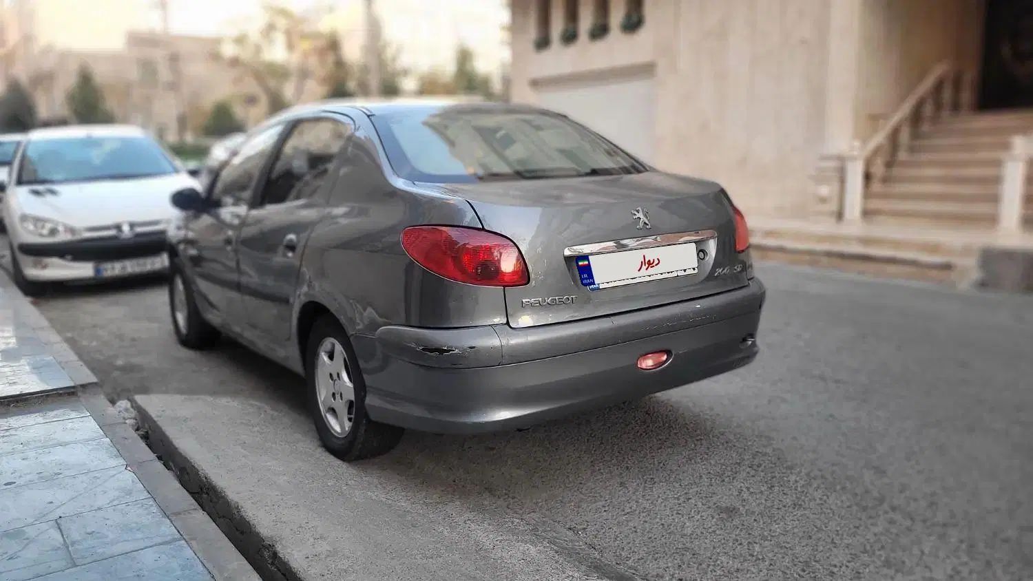 پژو ۲۰۶ صندوق دار v8 - 1388