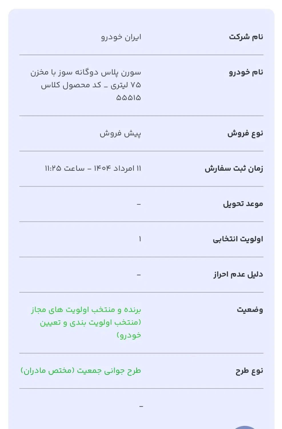 خودرو سمند، سورن پلاس آگهی ann_20040484