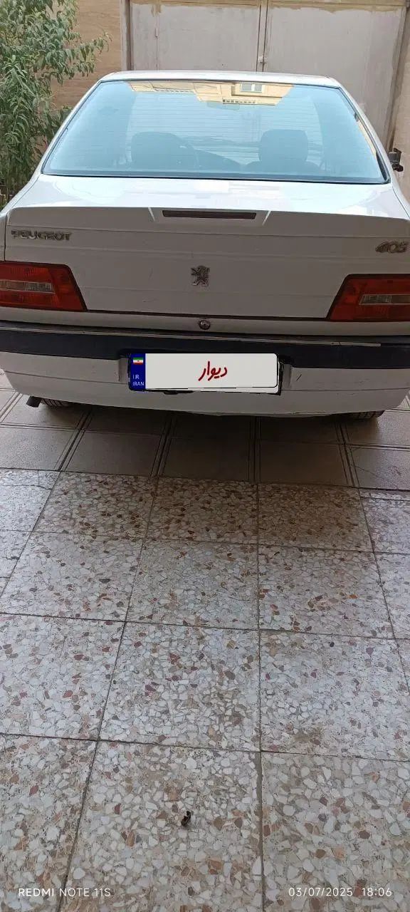 پژو 405 GLX - دوگانه سوز - 1389