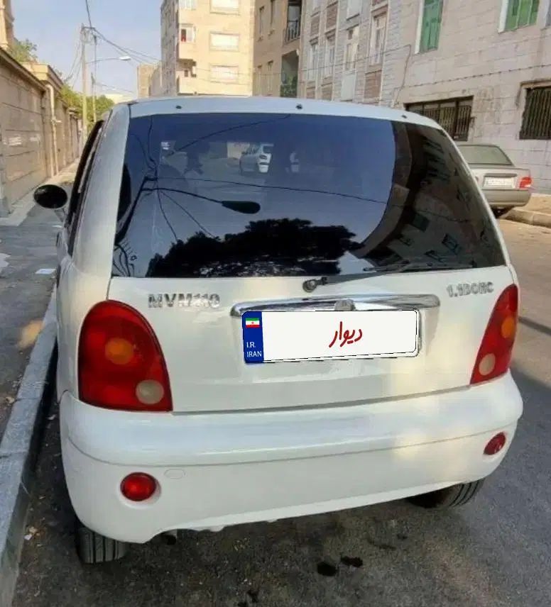 ام وی ام 110 چهار سیلندر دنده ای - 1390