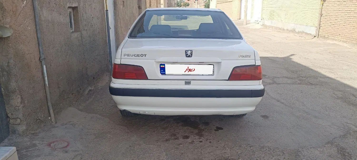 پژو پارس دوگانه سوز - 1387