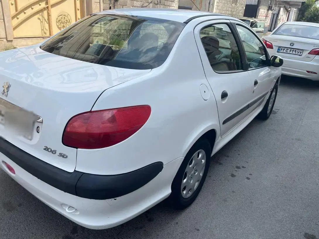 پژو ۲۰۶ صندوق دار v9 - 1390