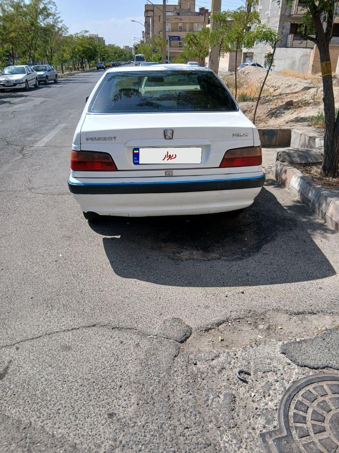 پژو پارس دوگانه سوز - 1386