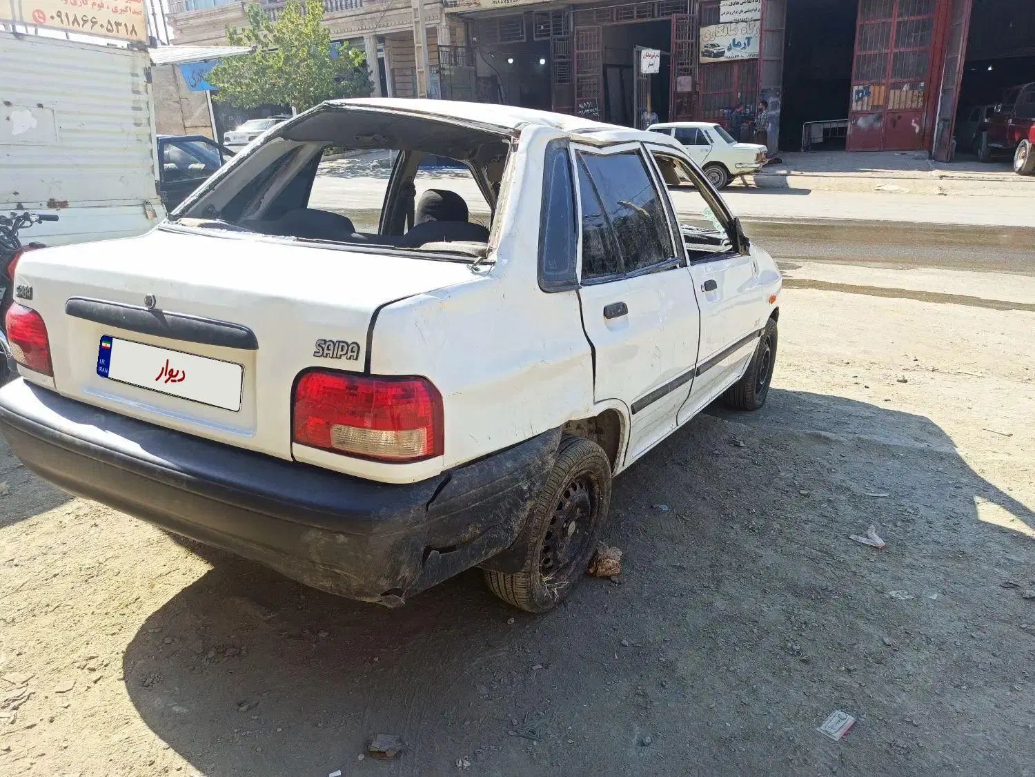 پراید صبا بنزینی - 1387