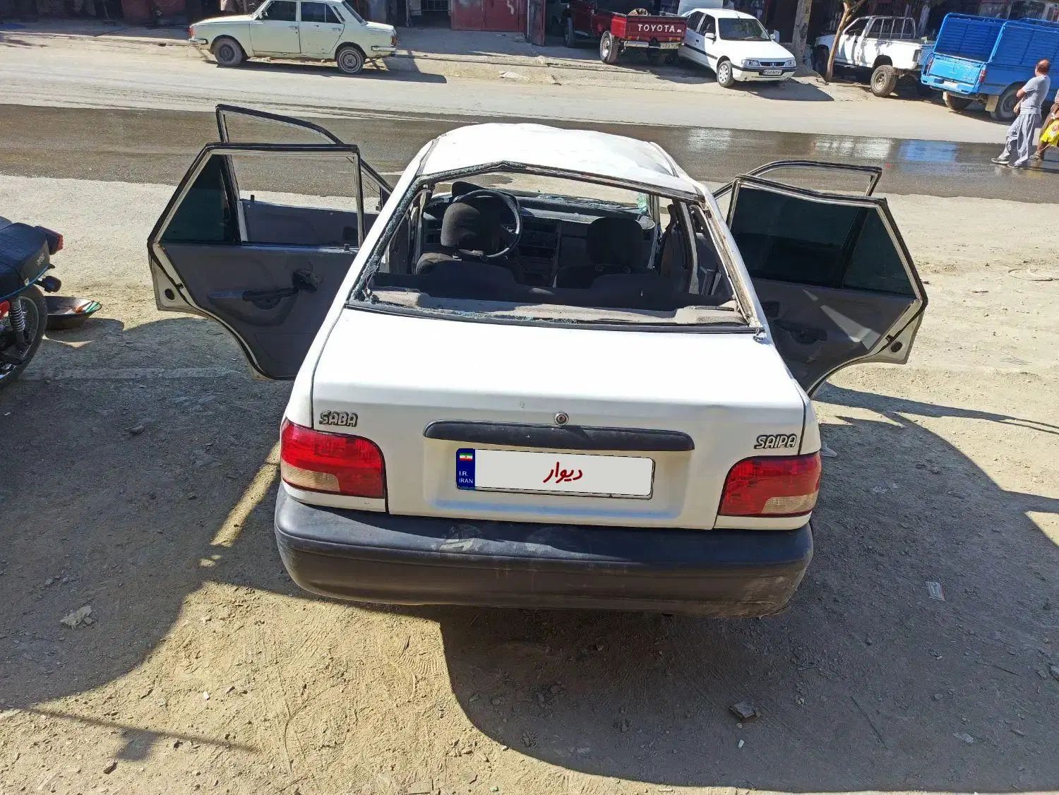 پراید صبا بنزینی - 1387