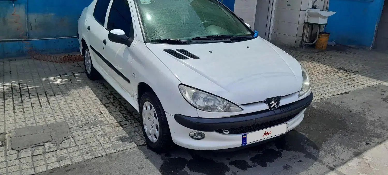 پژو ۲۰۶ صندوق دار v8 - 1390