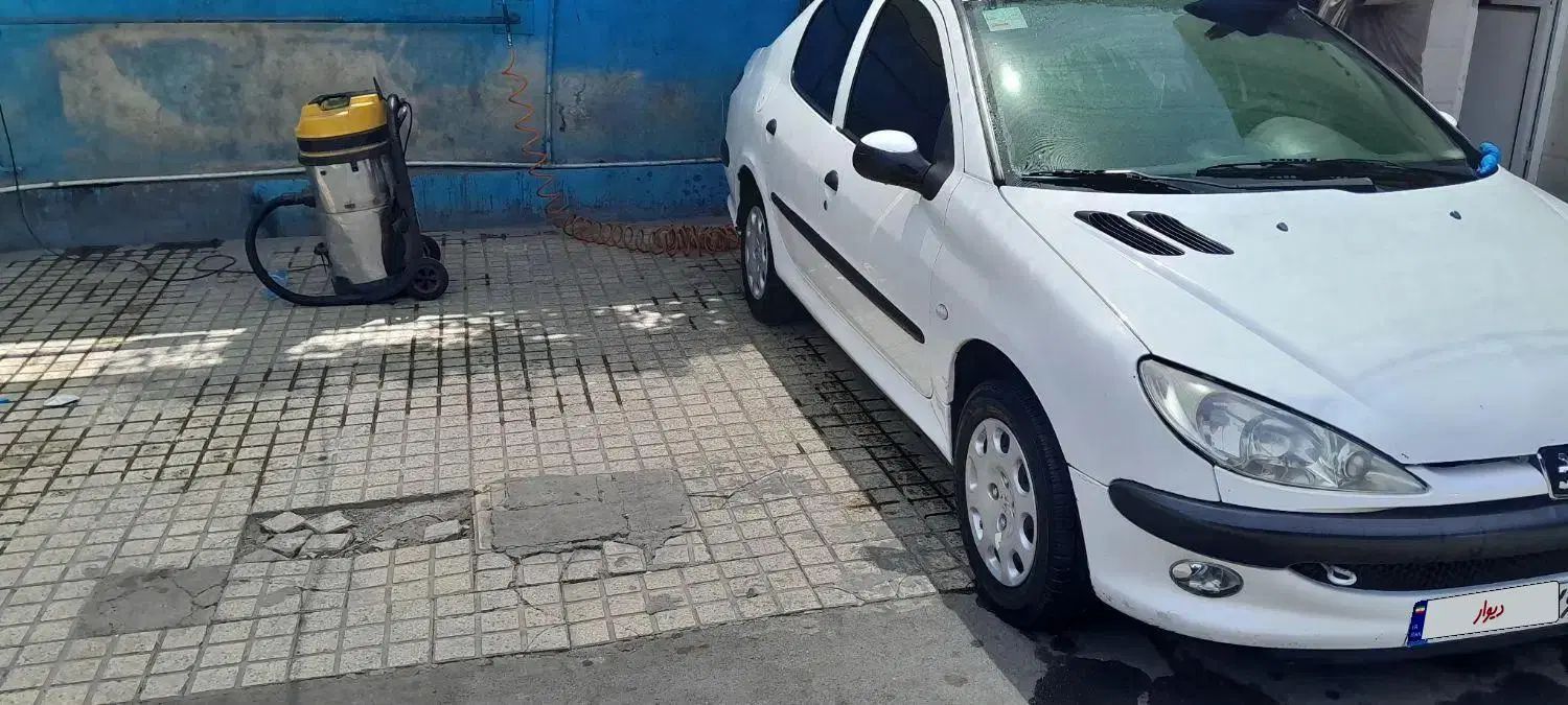 پژو ۲۰۶ صندوق دار v8 - 1390