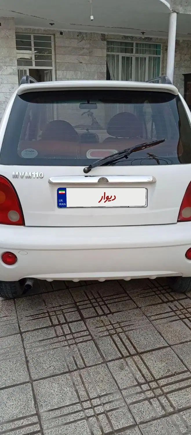 ام وی ام 110 چهار سیلندر دنده ای - 1392