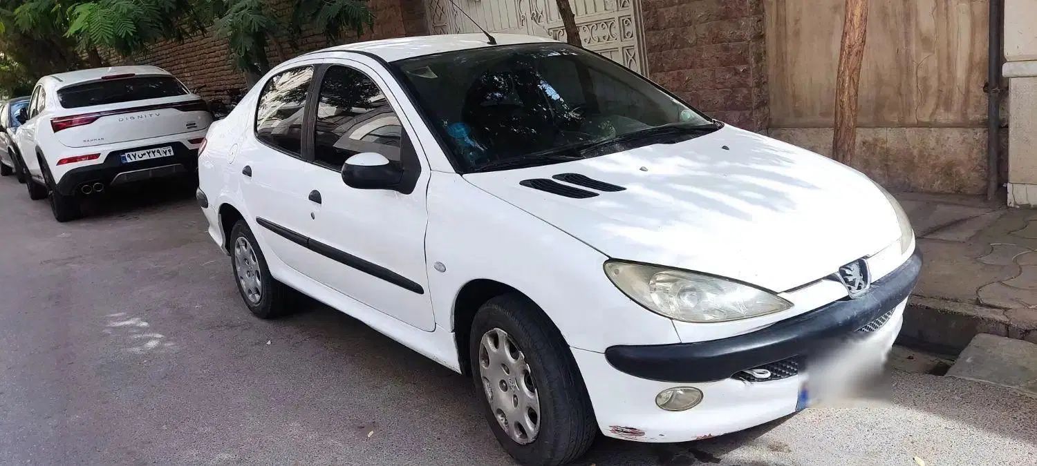 پژو ۲۰۶ صندوق دار v20 - 1390