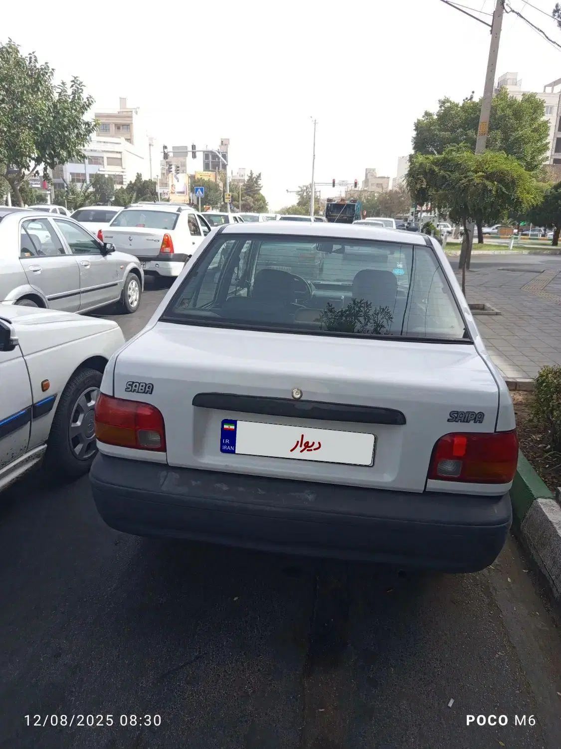 پراید صبا بنزینی - 1386