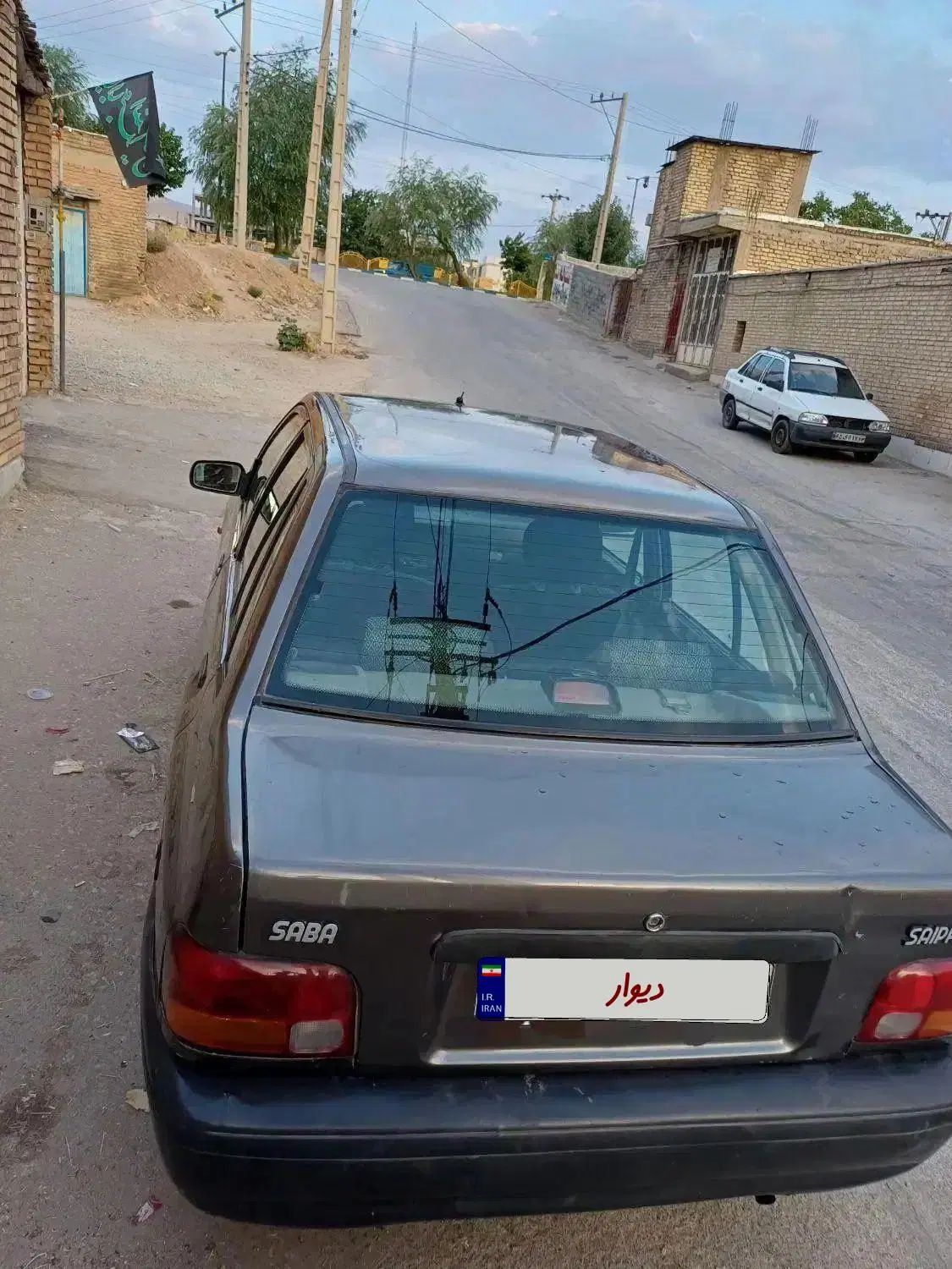 پراید صبا بنزینی - 1386