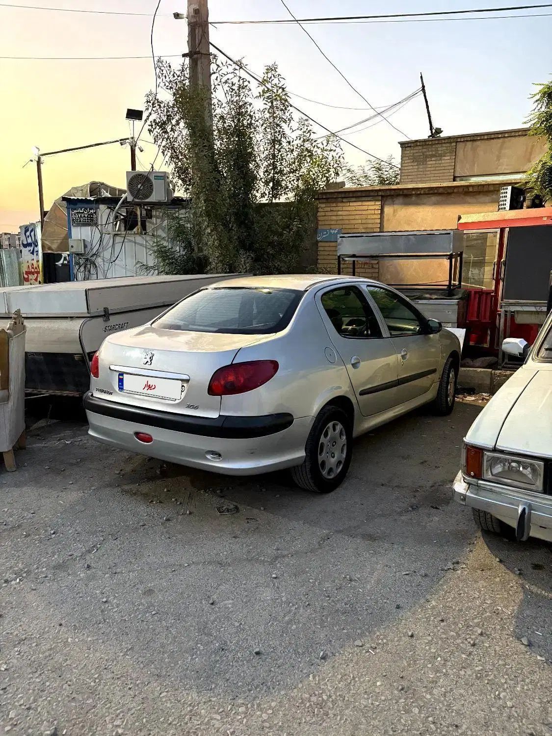 پژو ۲۰۶ صندوق دار v1 - 1386