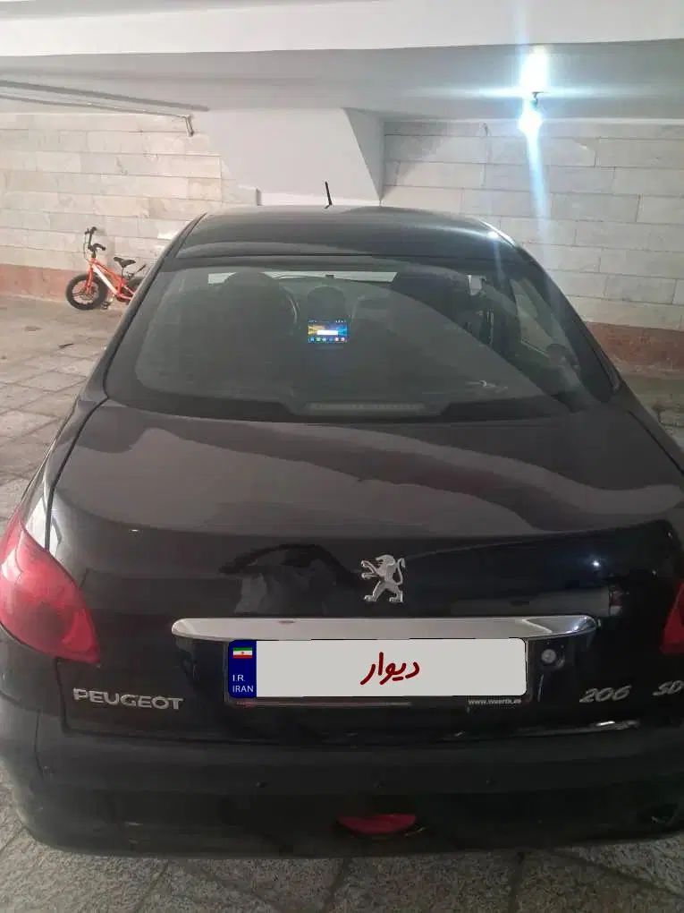 پژو ۲۰۶ صندوق دار v9 - 1389