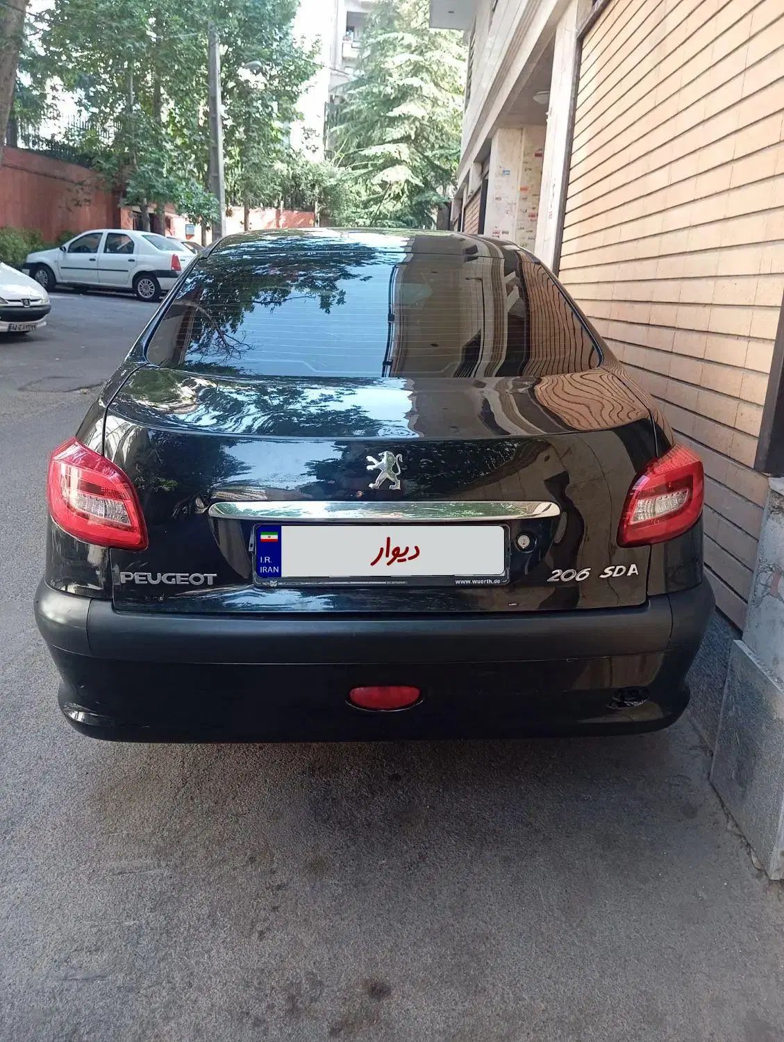پژو ۲۰۶ صندوق دار v9 - 1390