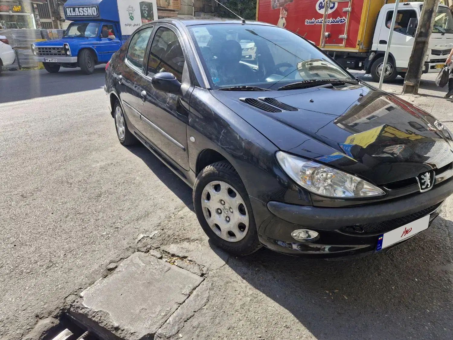 پژو ۲۰۶ صندوق دار v8 - 1395