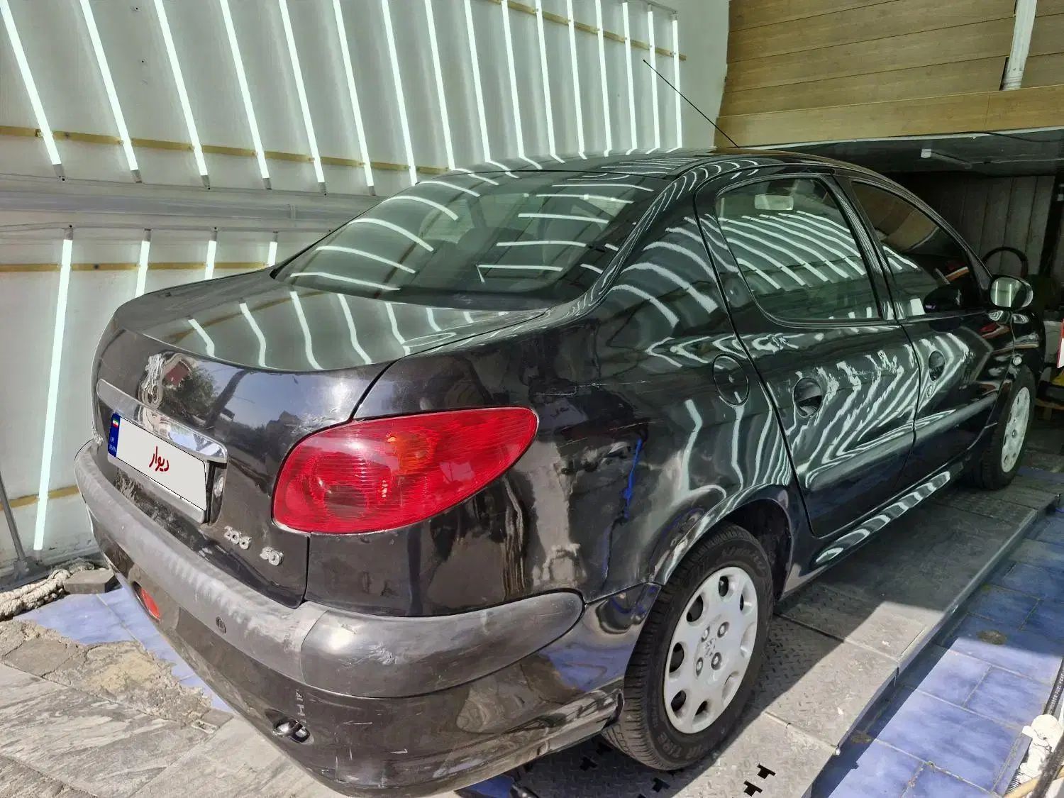 پژو ۲۰۶ صندوق دار v8 - 1395