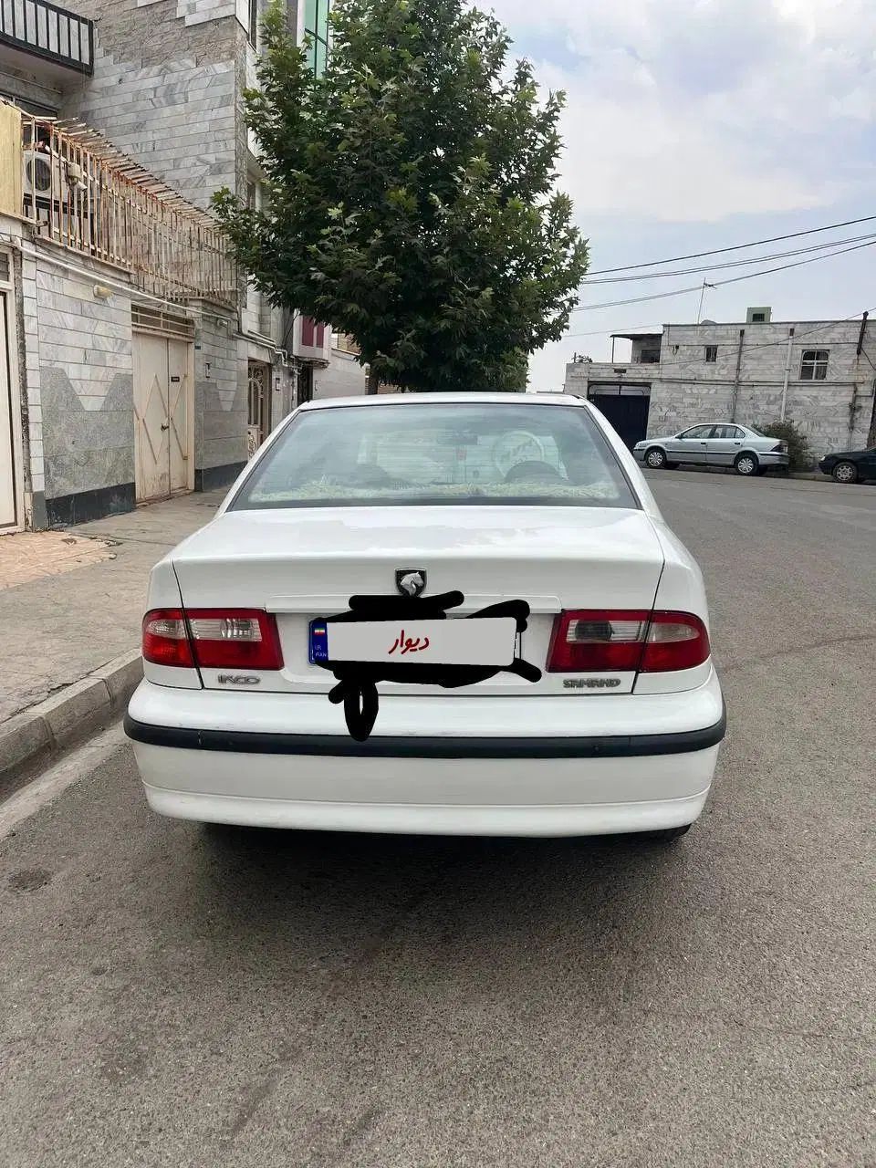 سمند LX EF7 دوگانه سوز - 1388