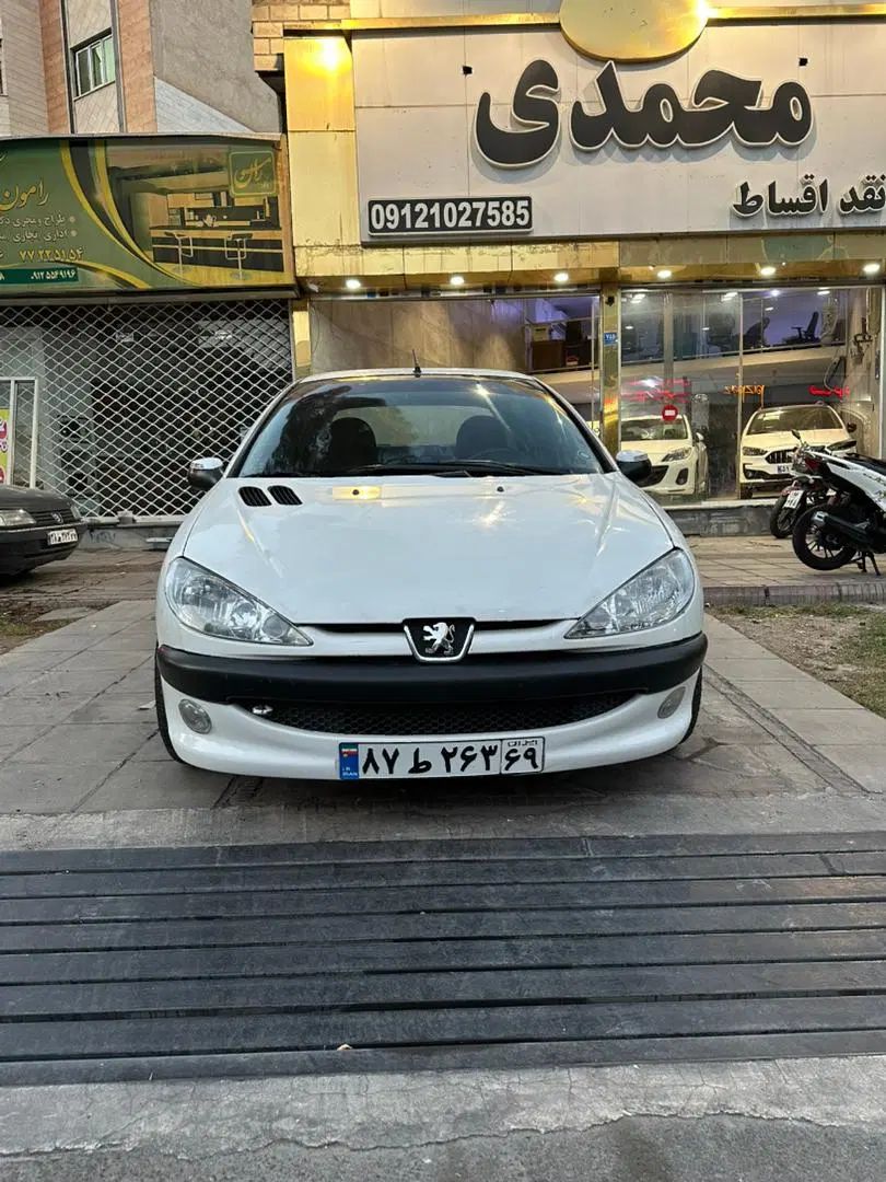 پژو ۲۰۶ صندوق دار v20 - 1387