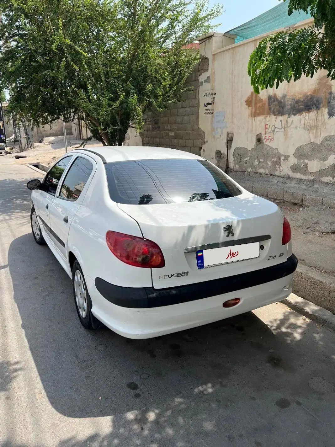 پژو ۲۰۶ صندوق دار v8 - 1393