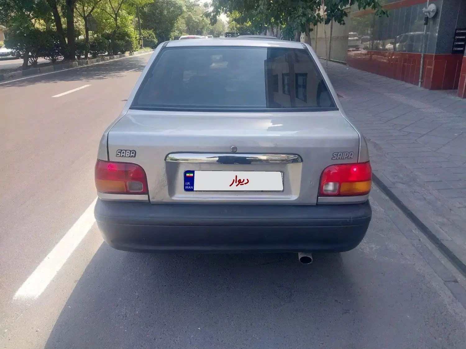 پراید صبا بنزینی - 1387
