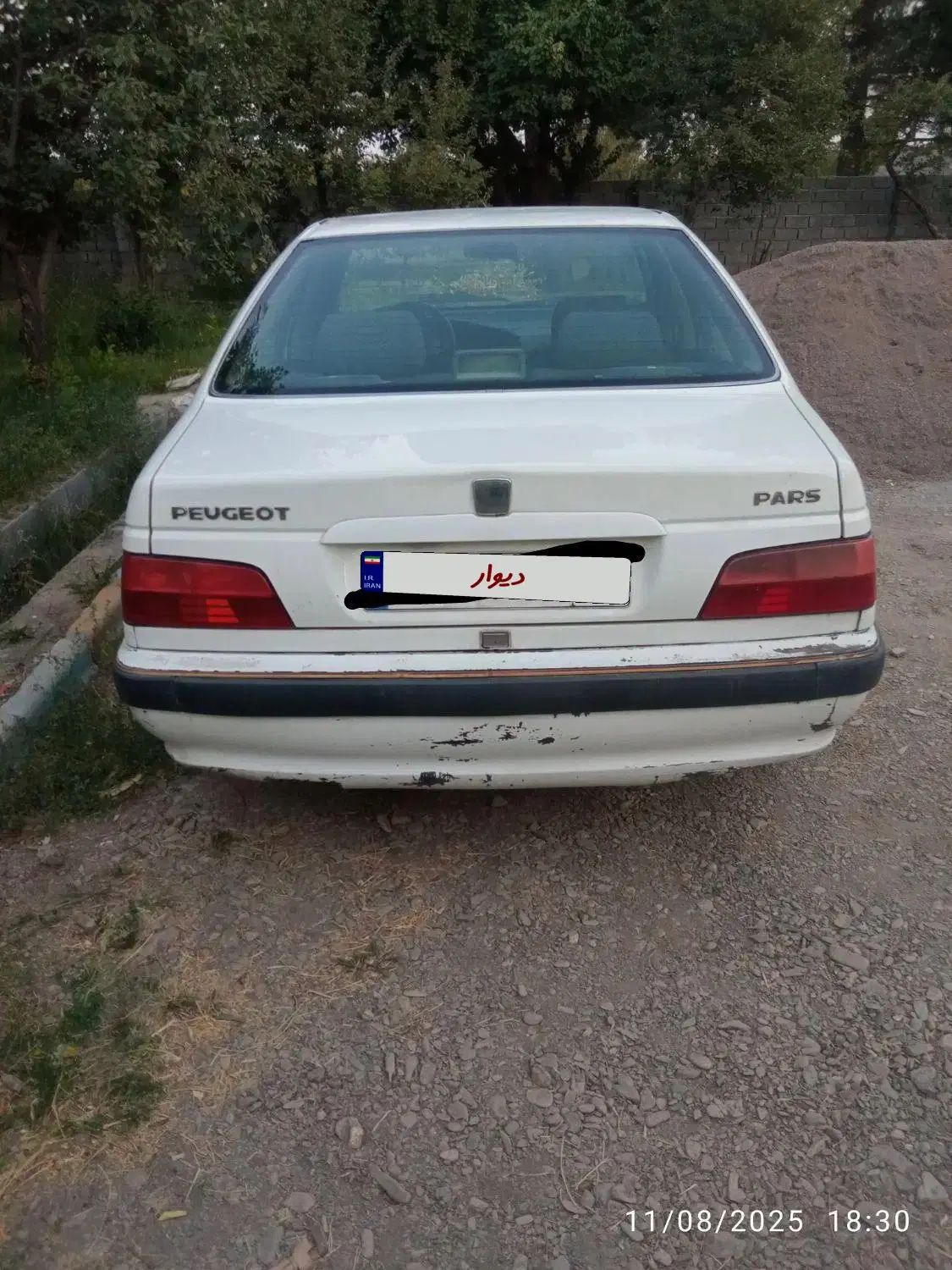 پژو پارس XU7ساده - 1388