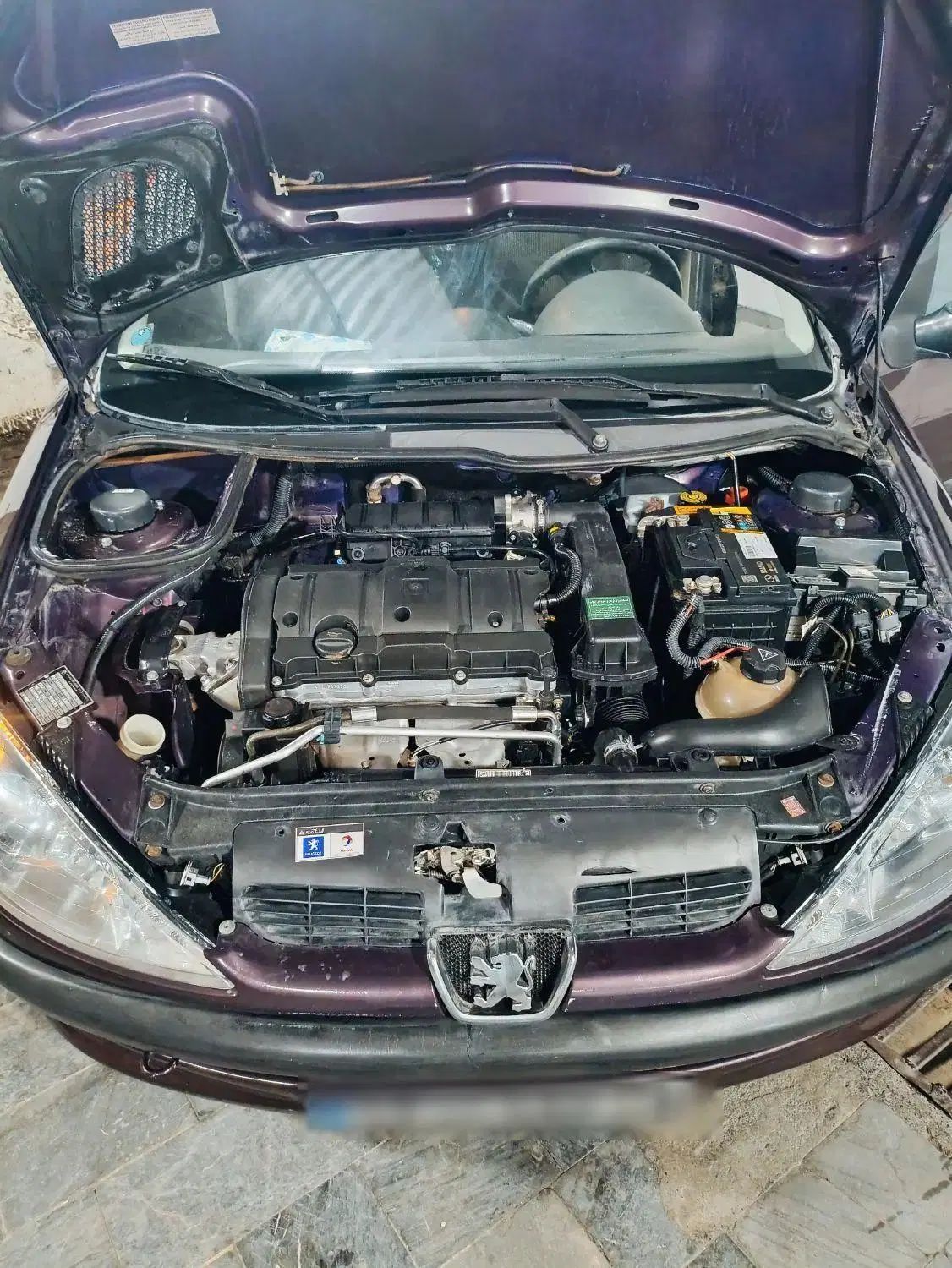 پژو ۲۰۶ صندوق دار v8 - 1393