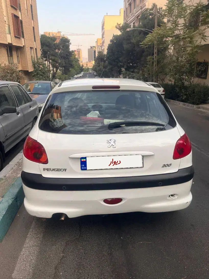 پژو 206 تیپ 2 - 1396