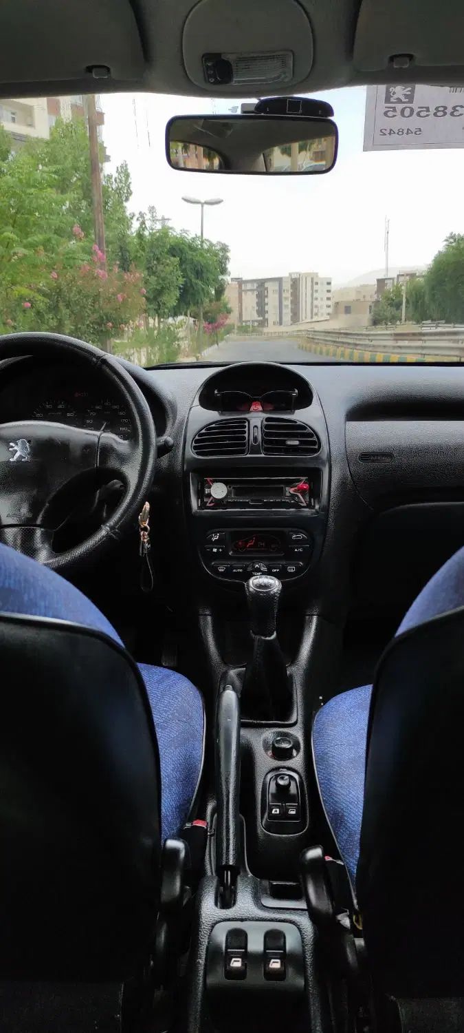 پژو ۲۰۶ صندوق دار v8 - 1385