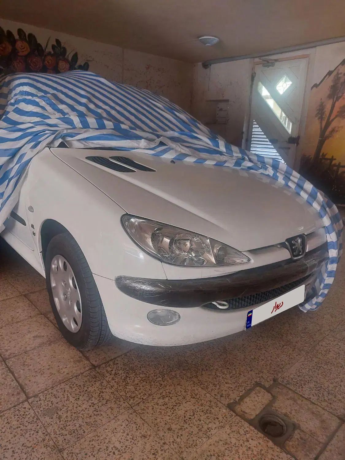 پژو ۲۰۶ صندوق دار v8 - 1388