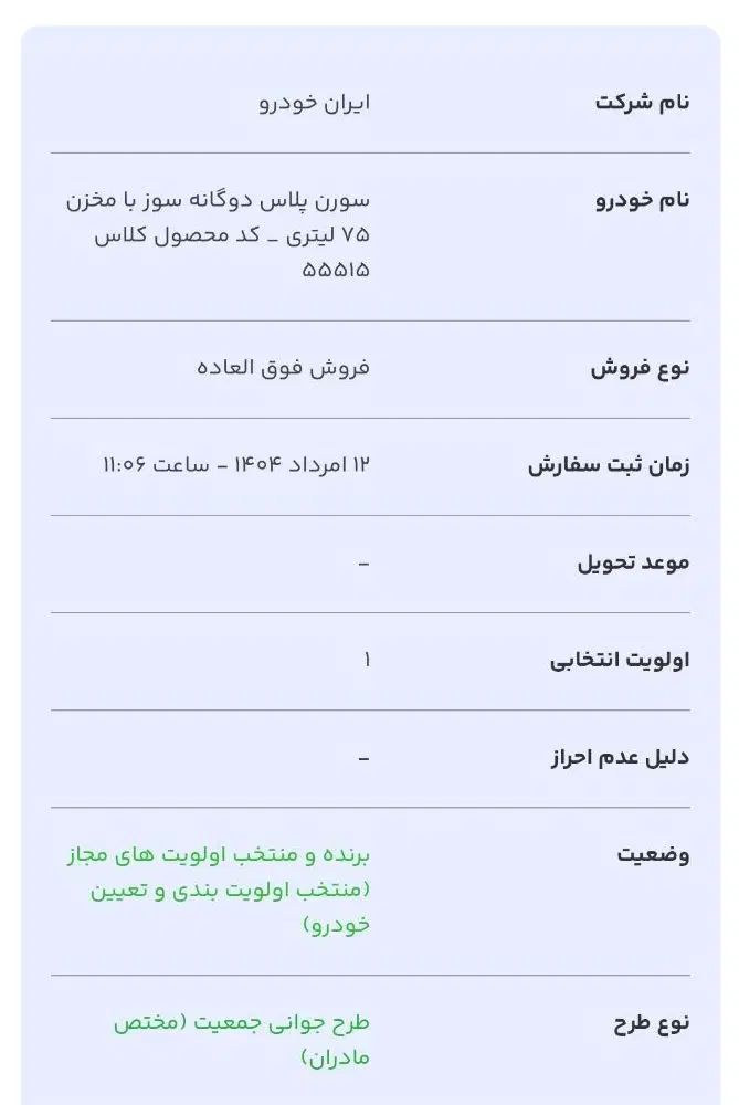 خودرو سمند، سورن پلاس آگهی ann_20047304