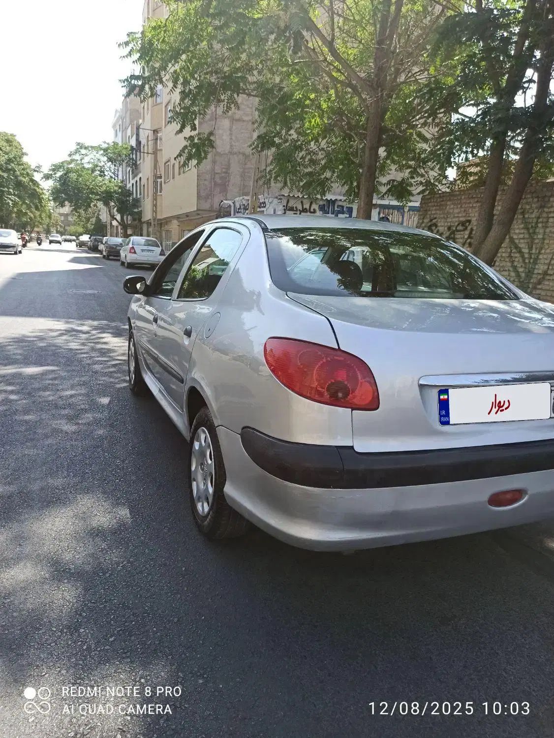 پژو ۲۰۶ صندوق دار v2 - 1387
