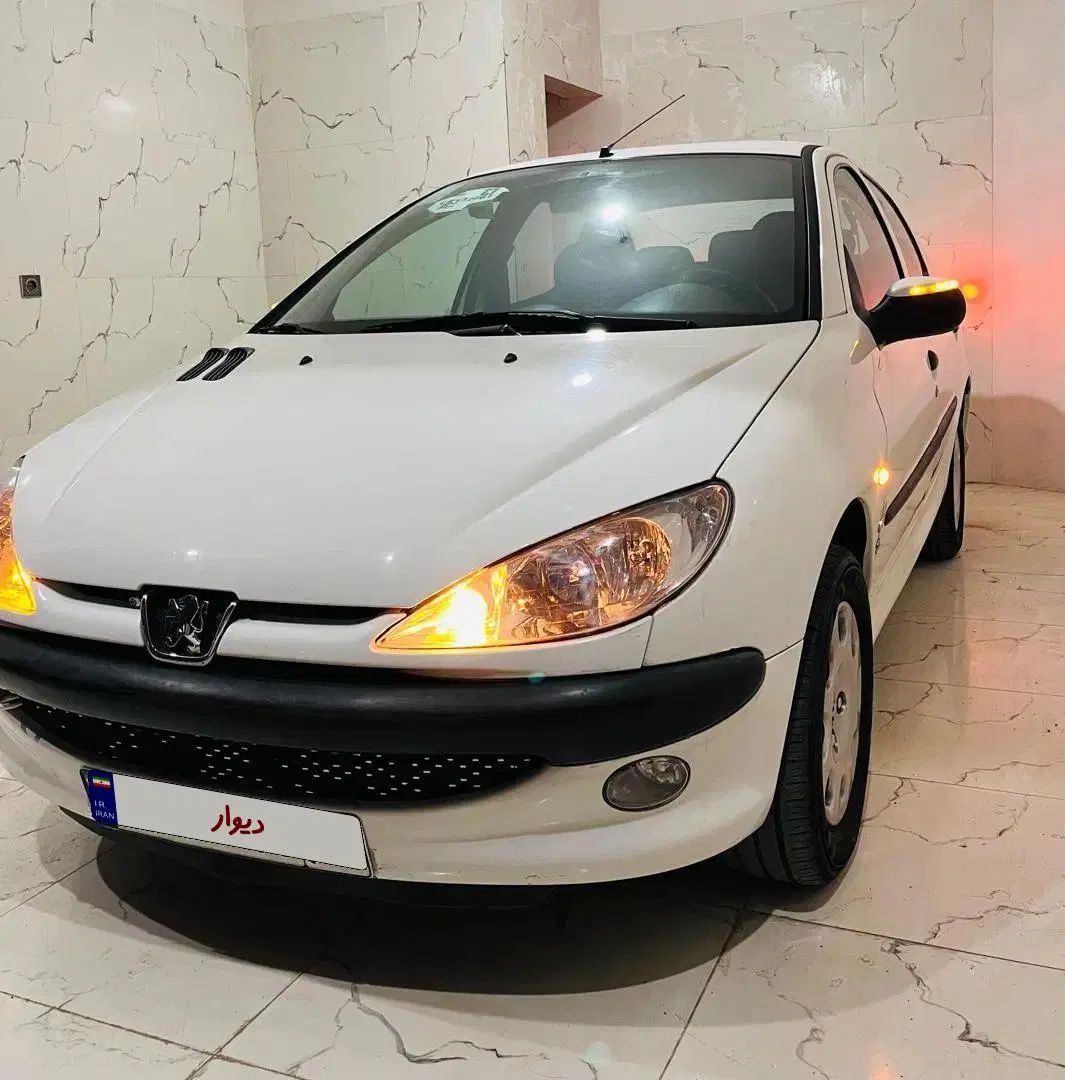پژو ۲۰۶ صندوق دار v8 - 1395