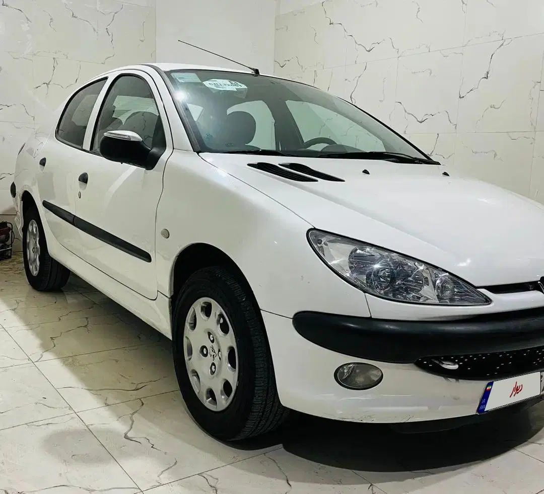 پژو ۲۰۶ صندوق دار v8 - 1395