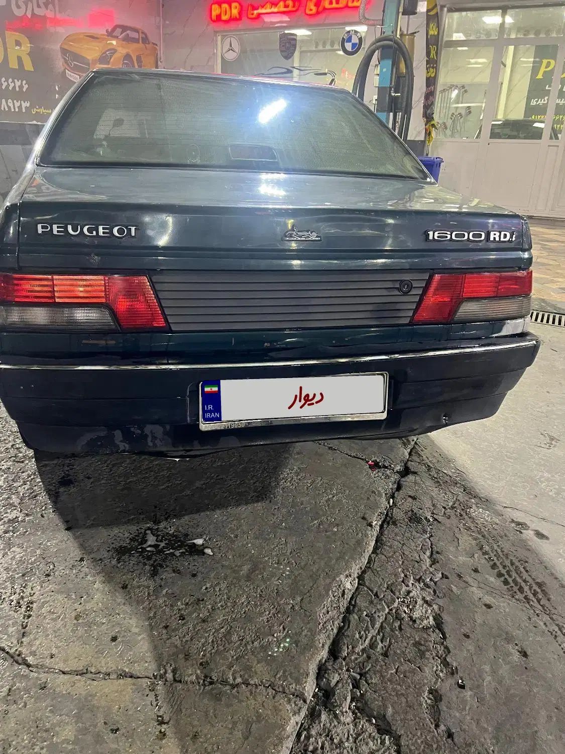 پژو آردی دوگانه سوز LPG - 1384