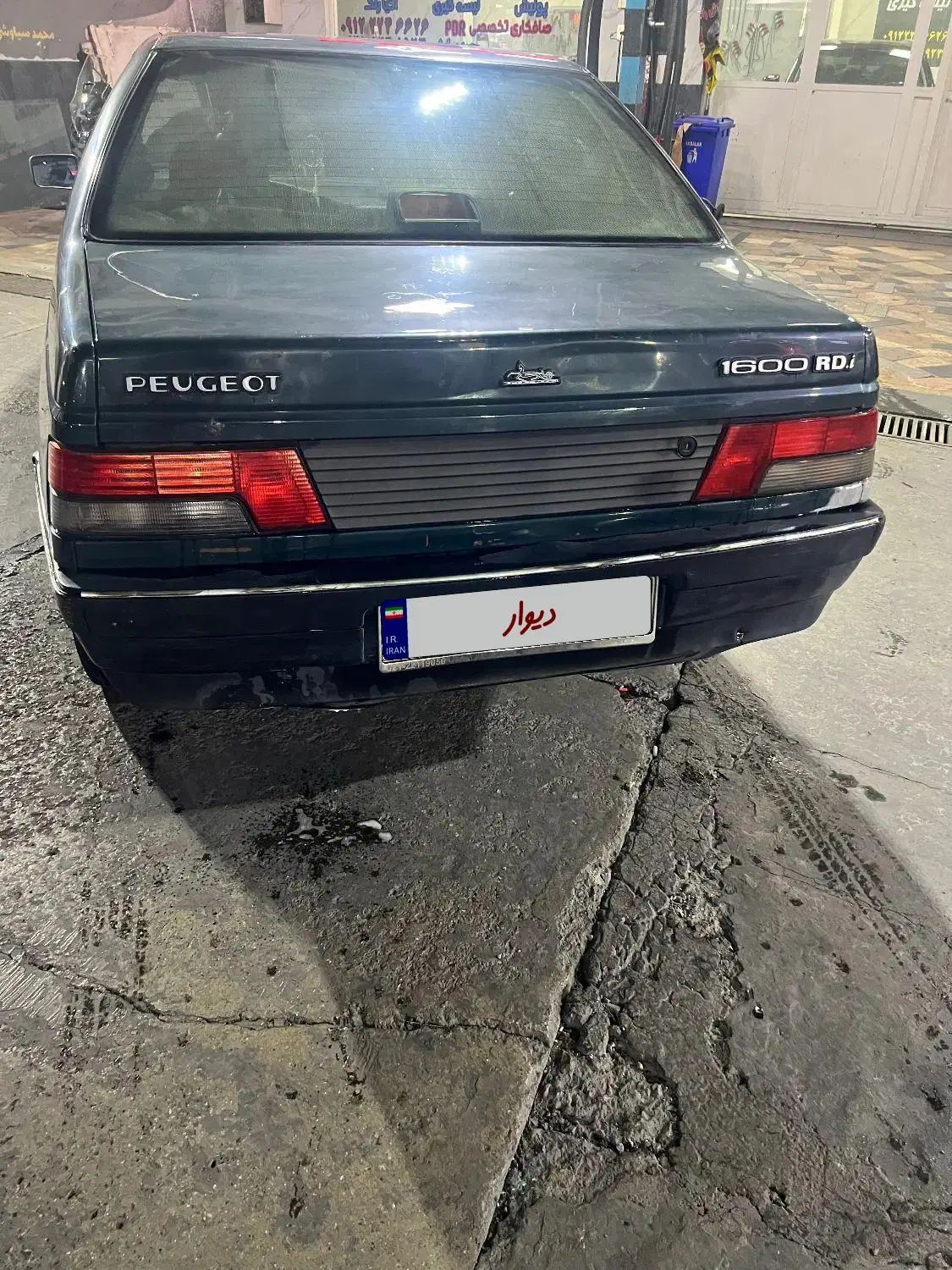 پژو آردی دوگانه سوز LPG - 1384