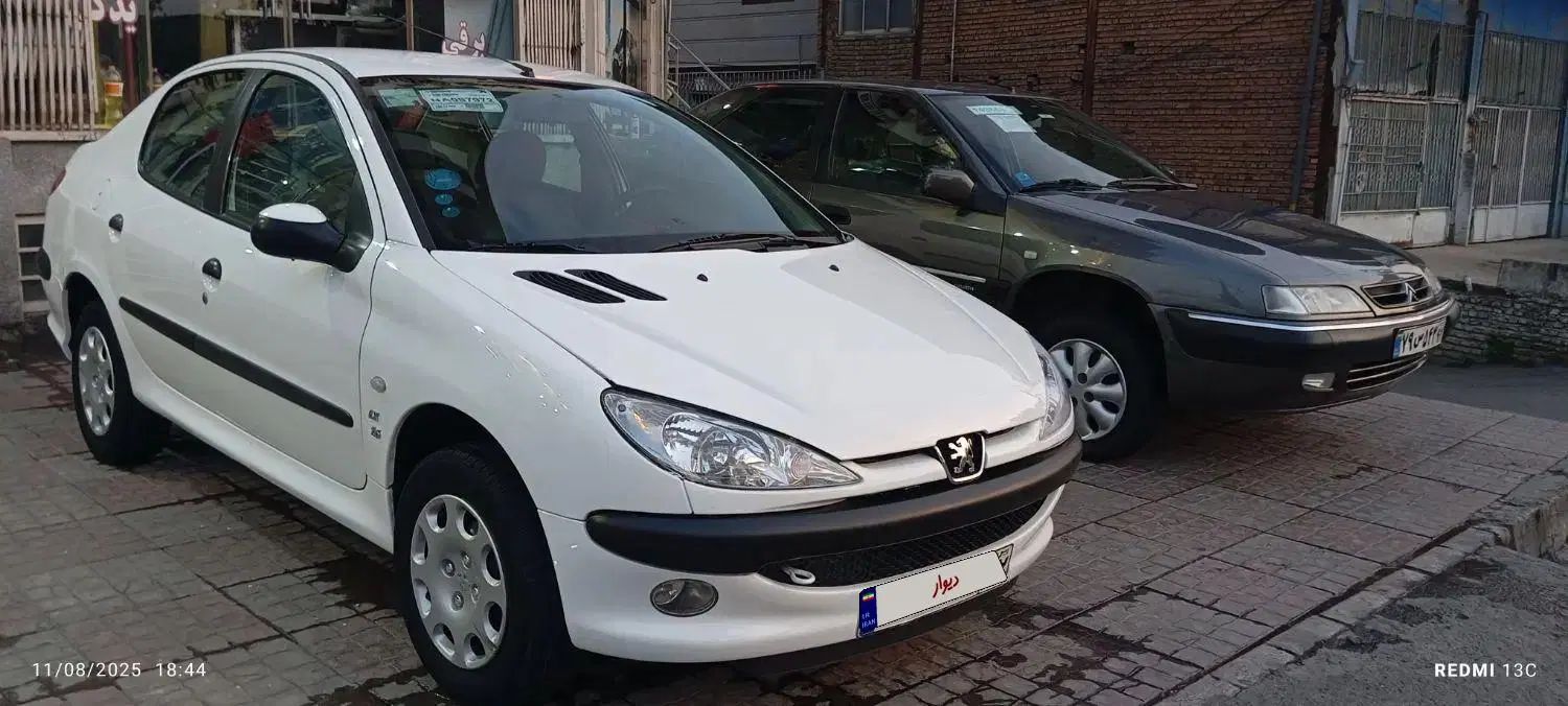 پژو ۲۰۶ صندوق دار v8 - 1390