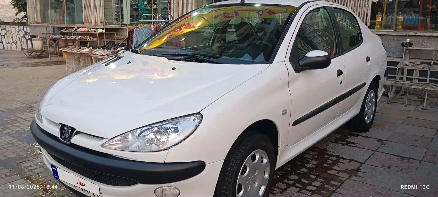 پژو ۲۰۶ صندوق دار v8 - 1390