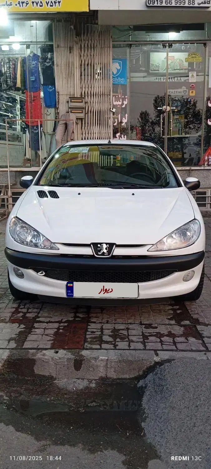 پژو ۲۰۶ صندوق دار v8 - 1390