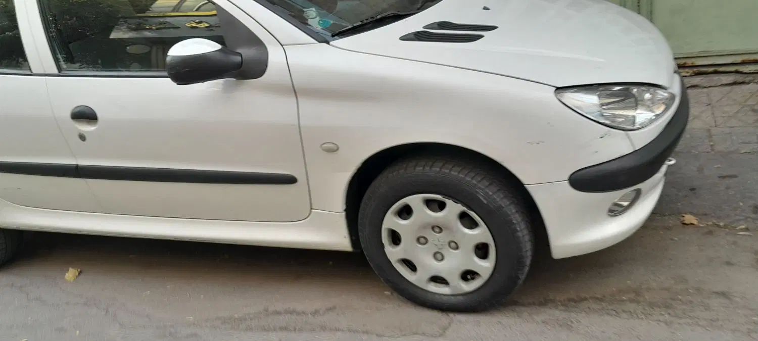 پژو ۲۰۶ صندوق دار v8 - 1395
