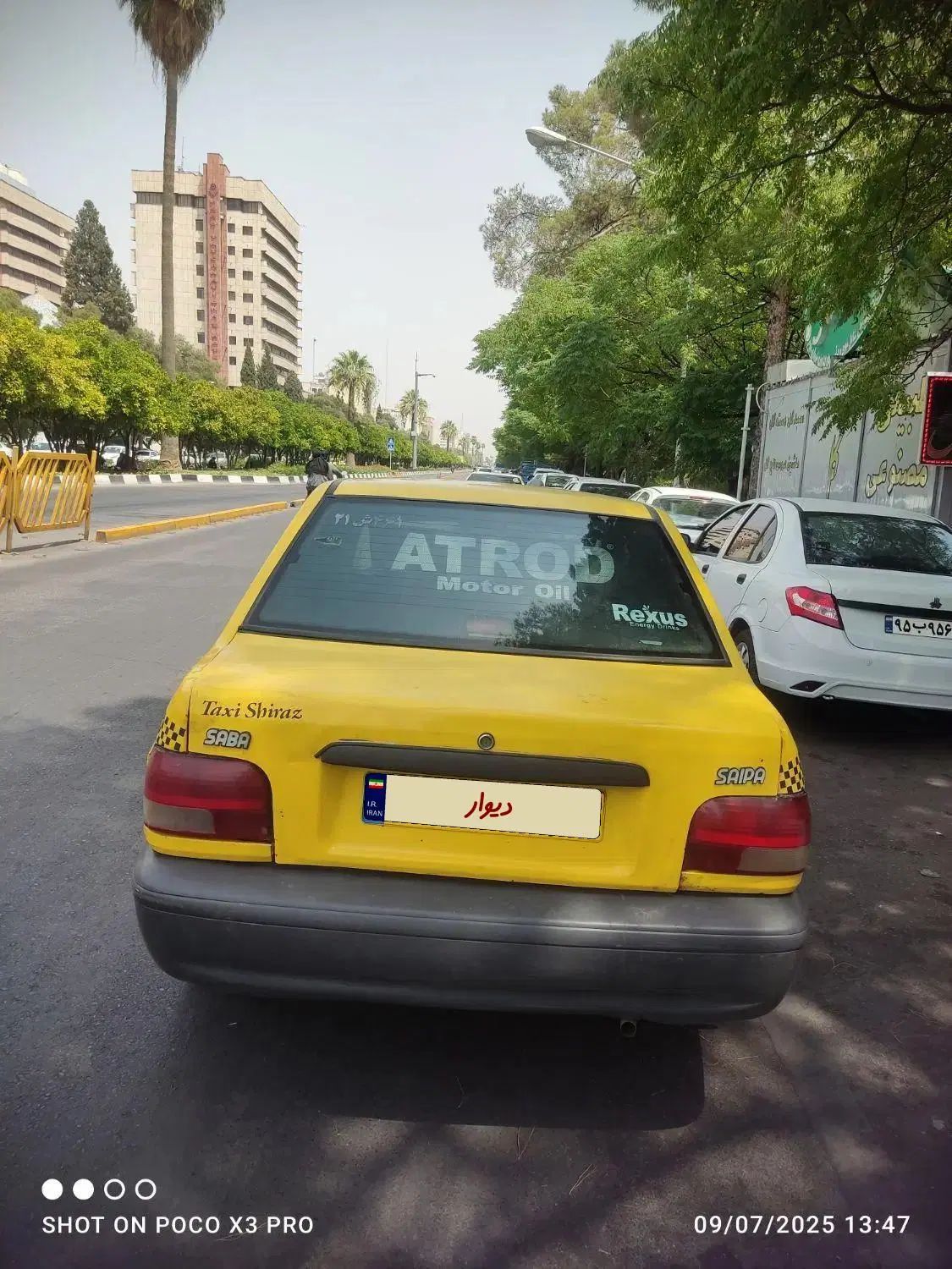 پراید صبا بنزینی - 1387